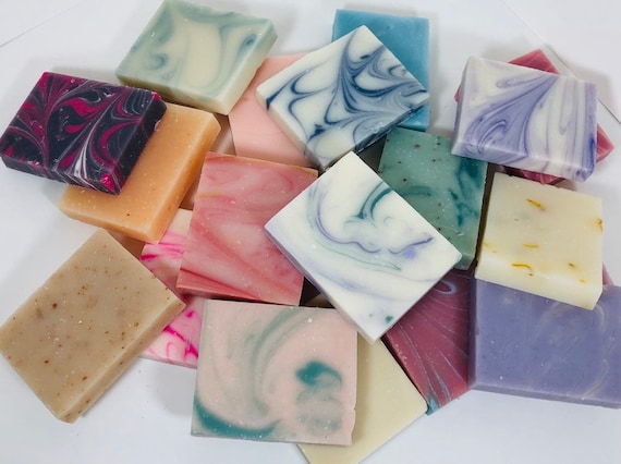 1000 Wholesale Bulk Mini Soaps MADE TO ORDER Unwrapped Soap Bars