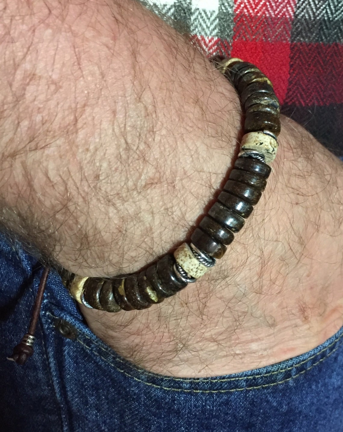 Mens slider bracelet Clearance