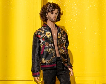 Rimdoll Outfit: Jacket and Pants for 12" Fashion Doll