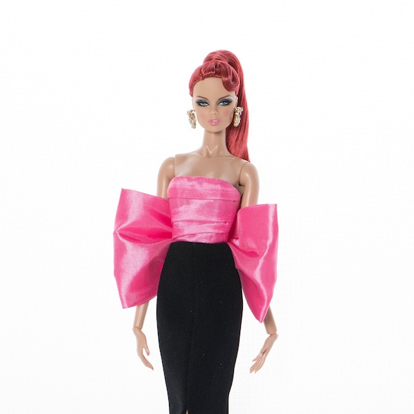 Yves Saint Laurent abito per la regalità della moda , Poppy Parker, Silkstone Barbie, fr2 , 12 '' Fashion Doll