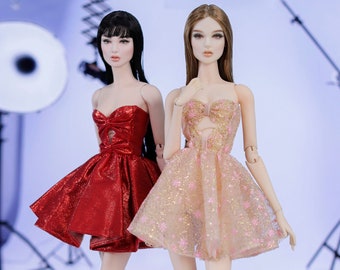 dress for numina doll , modsdoll , kingdom doll , fashion royalty 16 and  Fashion Doll 16" same size