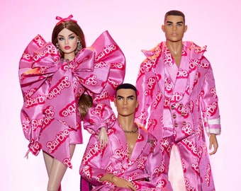 tenue de barbie pour la royauté de la mode, Poppy Parker, Barbie en soie, fr2, poupée tendance de 12 po.
