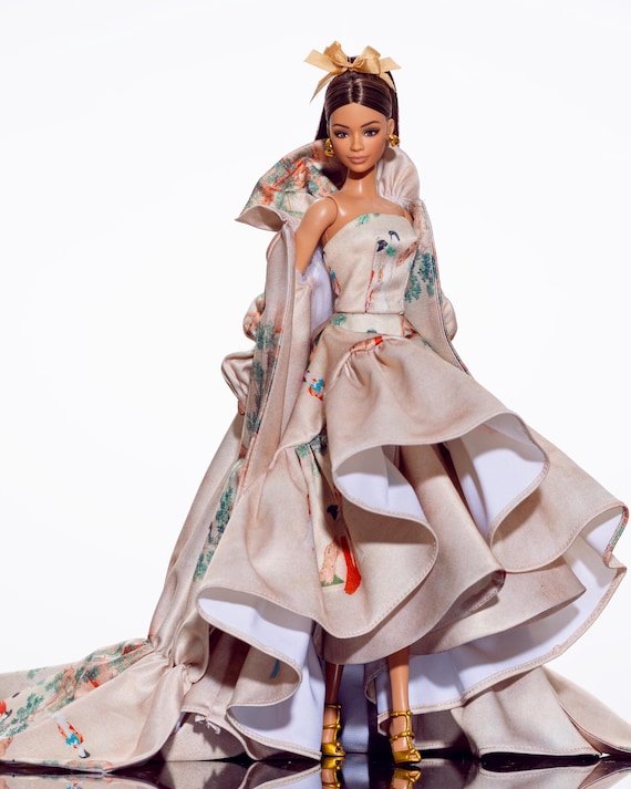 Imperial Grace Ensemble dress for Rimdoll and Fashion Doll 12" same size Imperial Grace Ensemble dress for Rimdoll and Fashion Doll 12" same size