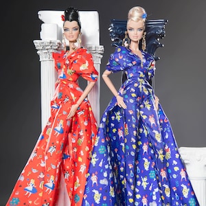 Alice dress for Rimdoll and 12&#39;&#39; Fashion Doll same size