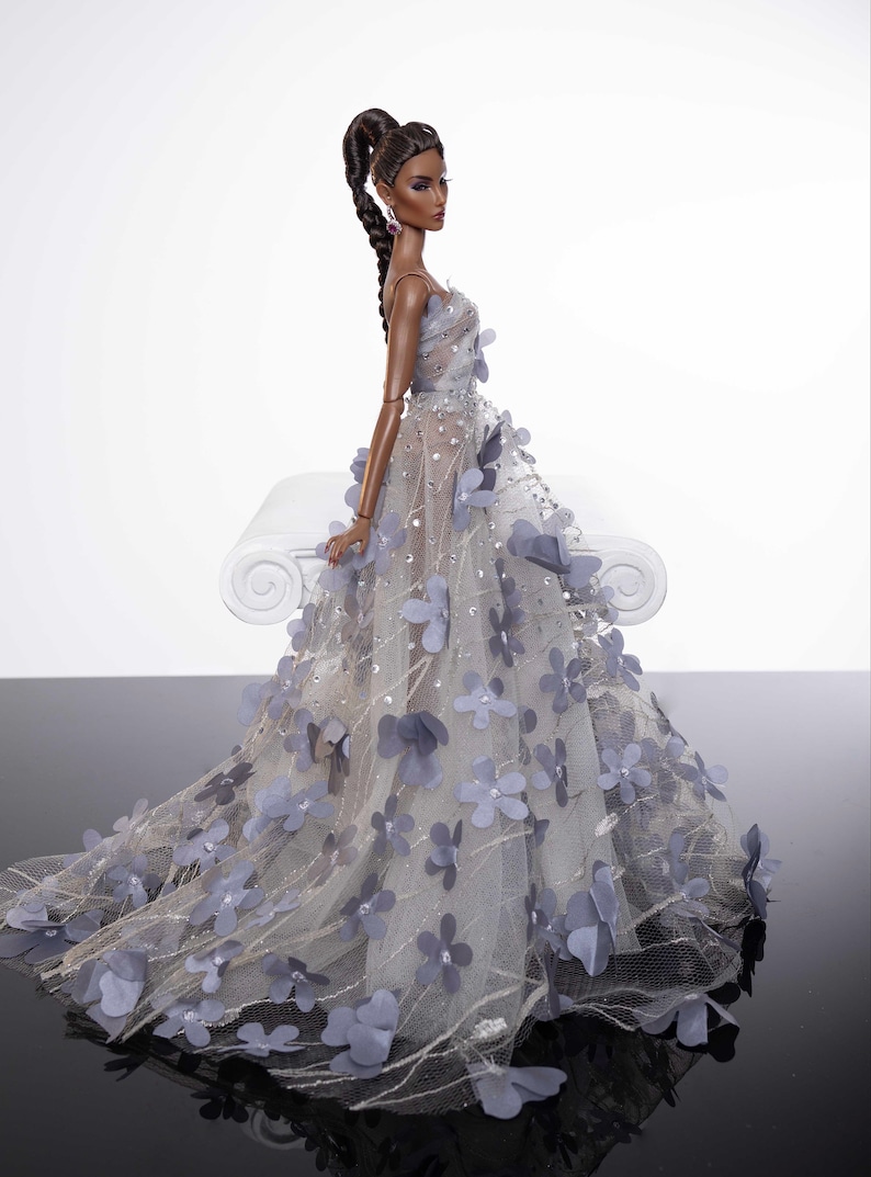 Flower Dress for Rimdoll and 12'' Fashion Doll Same Size Etsy Canada