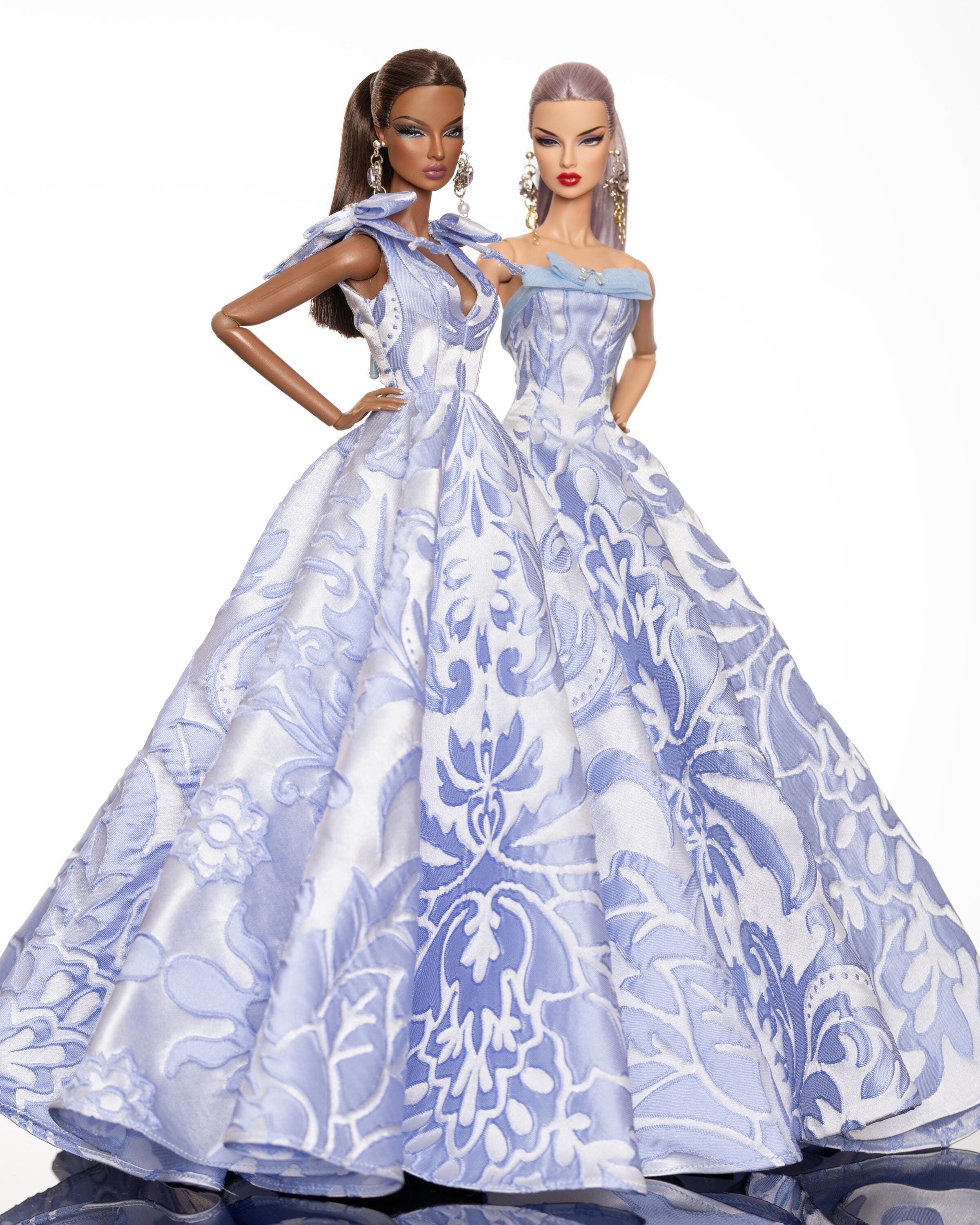 2 Barbie Model Muse Body blonde relookées OOAK