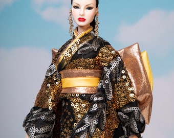 Kimono for Rimdoll and 12'' Fashion Doll Same Size - Etsy