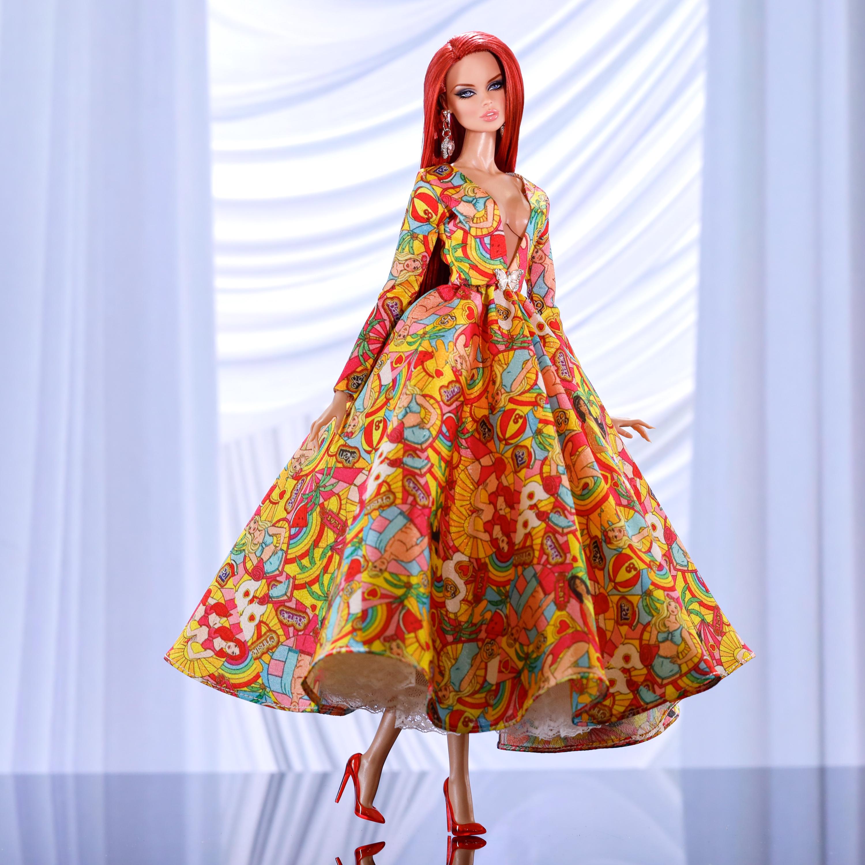 Pop Parade dress for Rimdoll and 12'' Fashion Doll same size
