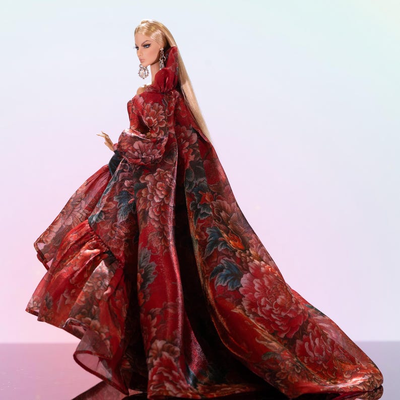 Regi Shaping Dress in Crimson main image 1