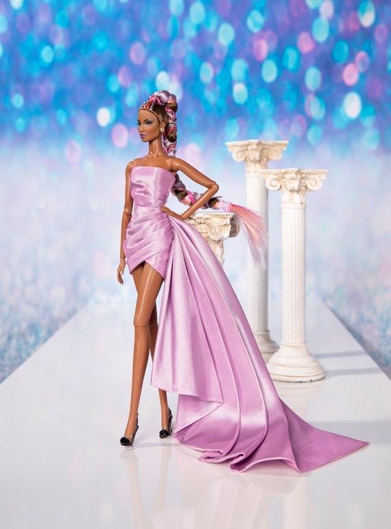 Ao Dai for Barbie Doll, Poppy Parker, Silkstone Barbie, Fashion Royalty  Dolls 12 Size 