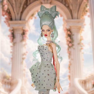 Rimdoll Chita OOAK MUSE line doll 16&#39;&#39; Duchess of Crystaline fullset doll
