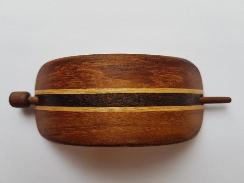 gift for women hair pin Wooden Hair clasp gift for girls Wooden hair barrette handmade wooden gift wooden hair care