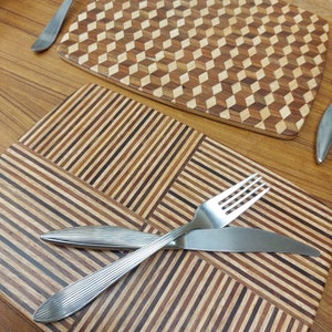 Charcuterie Cheese Board - Table Setting Mats - Large coasters - Dinner placemats - Chopping board