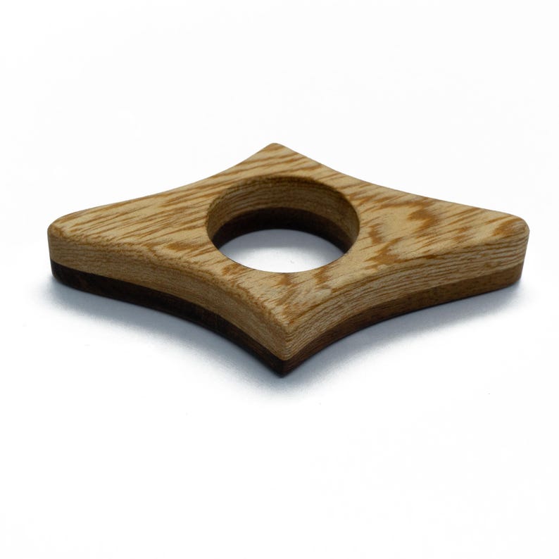 Wooden Book Page Holder. Page Prop Reading Aid Two Tone