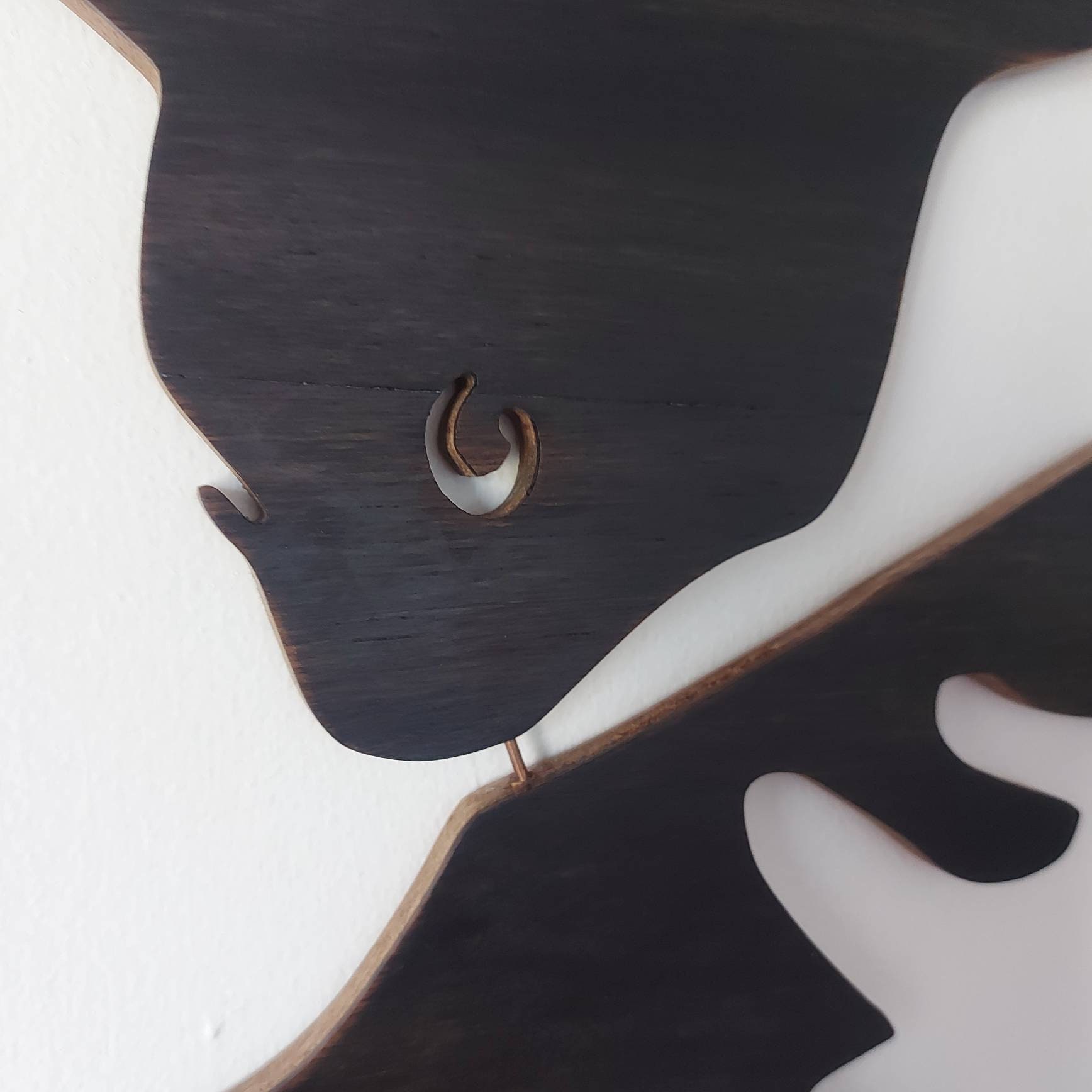 Wooden Cat Wall Decor Wall Art for Cat Lovers Handmade Etsy