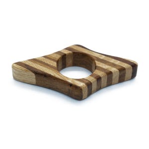 Wooden Book Page Holder. Page Prop Reading Aid Striped