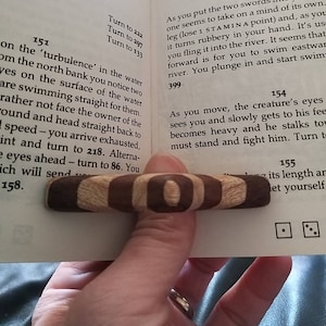 Wooden Book Page Holder. Page Prop Reading Aid image 3