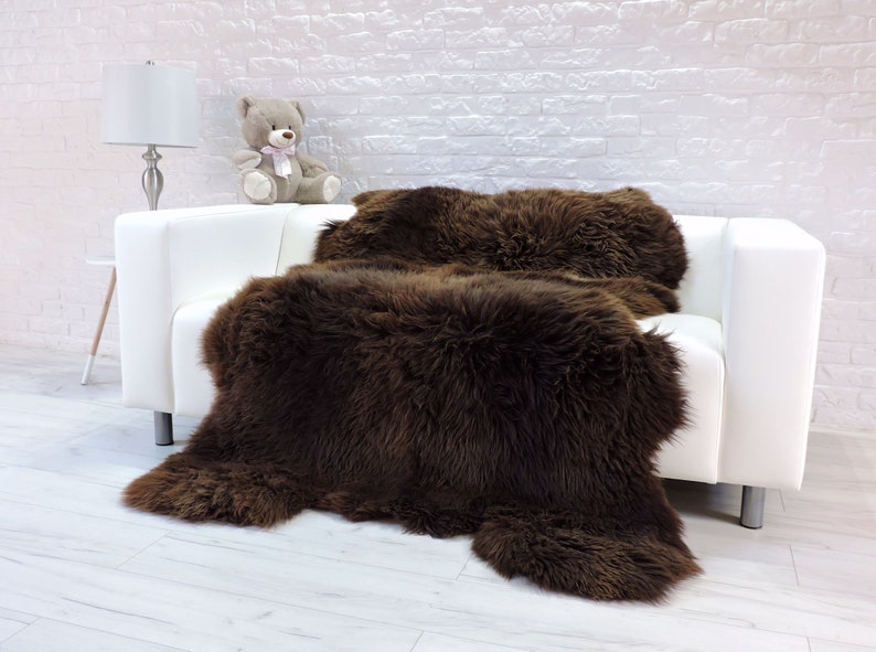 Sheepskin Rug Bear Skin Rug Shag Rug Fur Rug Fur Throw Etsy