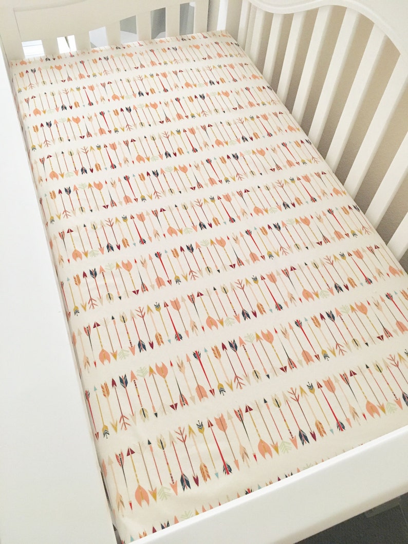 Tribal Arrows Crib Sheet // Tribal Crib Sheet // Tribal Etsy