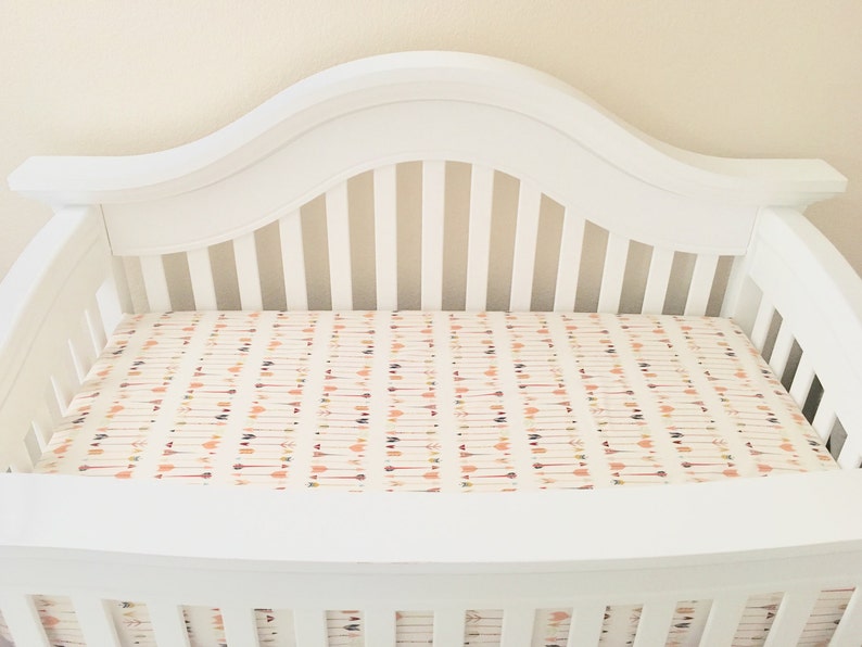 Tribal Arrows Crib Sheet // Tribal Crib Sheet // Tribal Etsy