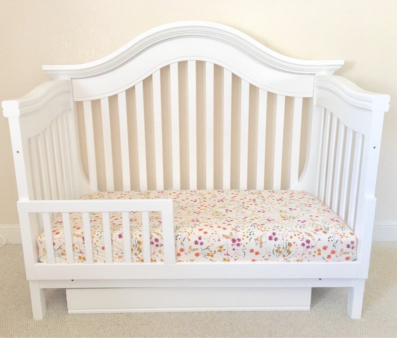 Wild Blooms Crib Sheet Wildflower Crib Sheet Flower Crib Etsy