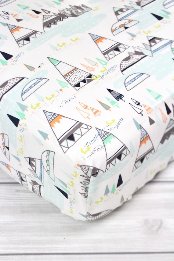 tribal crib sheet