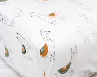 alpaca crib bedding