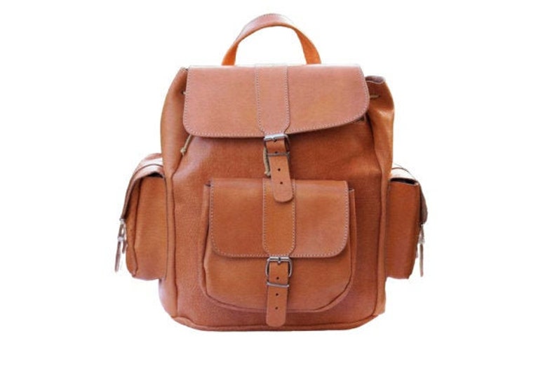 100 leather backpack