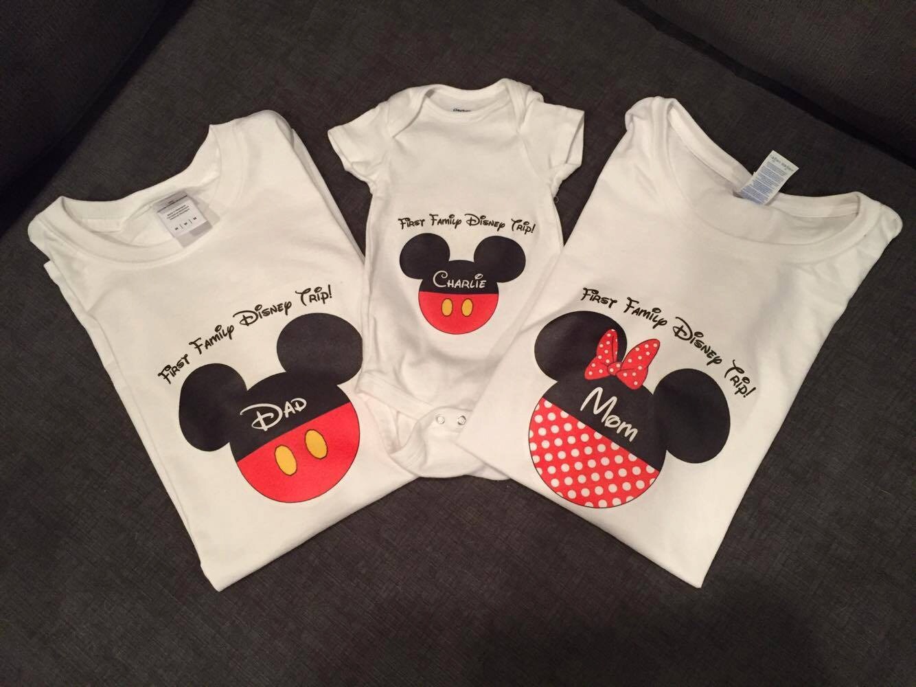 Printable Disney Iron On Transfers for Family Shirts Digital Etsy