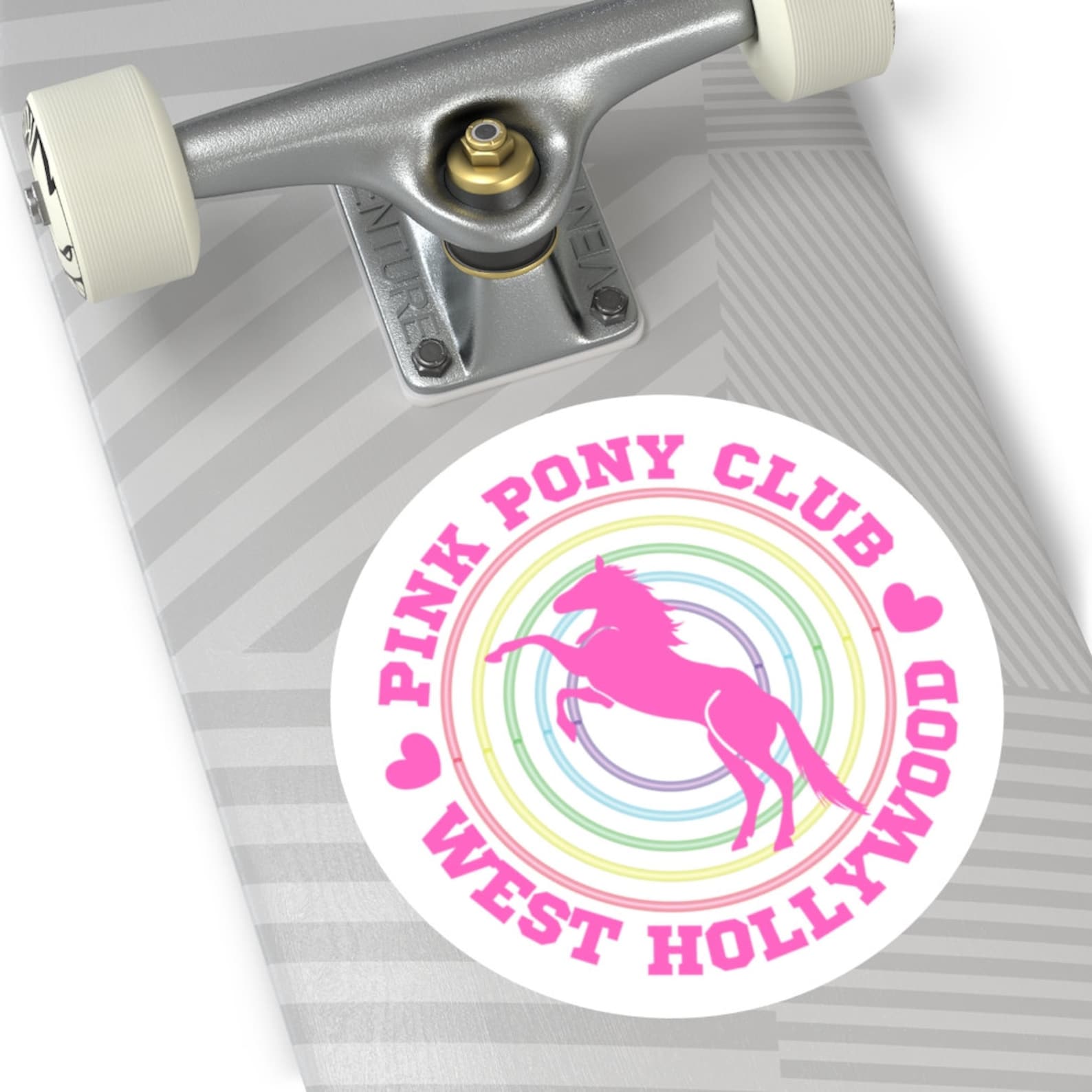 Pink Pony Club by Chappell Roan RundEr Vinyl Sticker Etsy