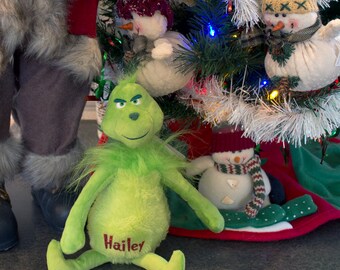 Baby Grinch Doll Etsy