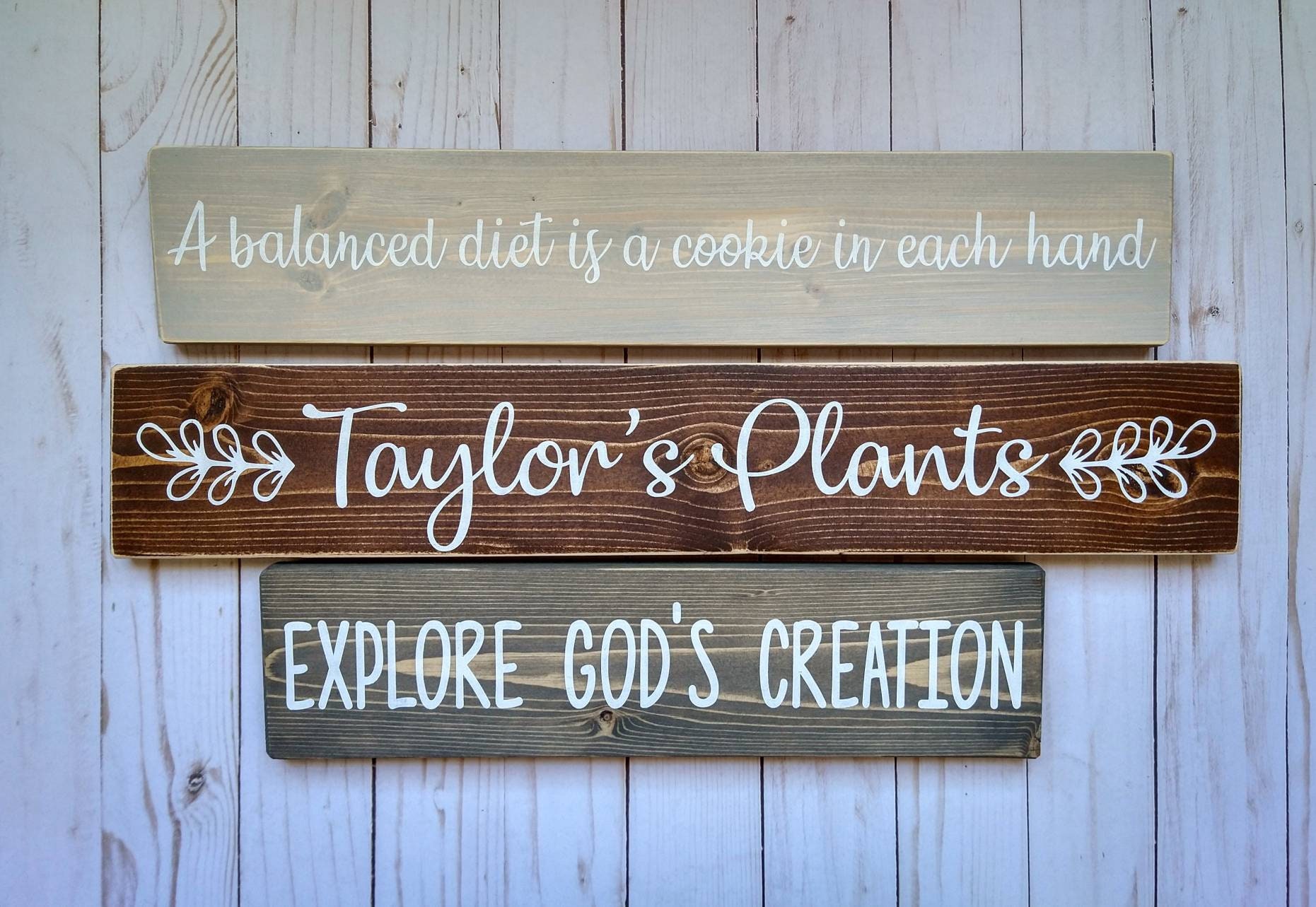 Wood Sign Custom Not Yet Created
