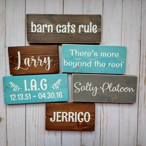 Custom Wood sign, small wood sign, table sign for wedding, Personalized sign for home, quote sign custom, custom wood plaque, last name sign image 7