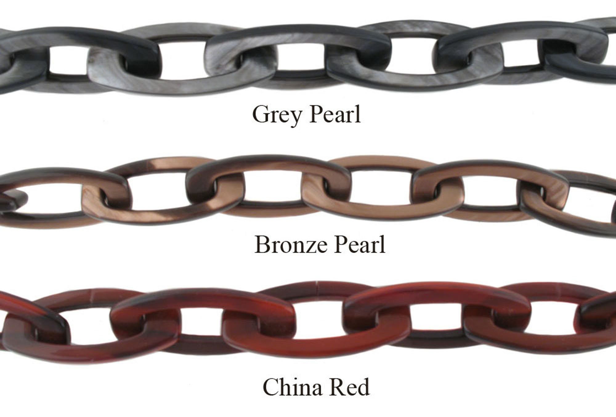 Sold by the Foot Long Oval Link Italian Plastic Chain Craft Supplies