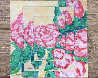 Bright Floral Wall Decor - "Southern Elegance" - PRINTS