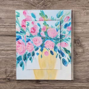 Bright Floral Wall Decor - &quot;Pleasing Pink&quot; - PRINTS