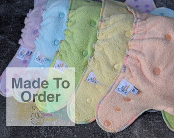 Sherpa Fitted | made to order | Absorbent Fitted cloth diapers | Fitted diaper