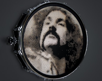 Nick Mason (Pink Floyd) - Snare Drum Light - Parametric CellPortrait
