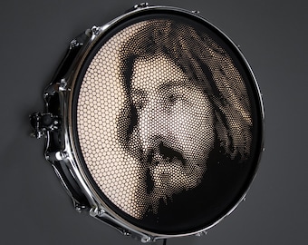 John Bonham - Snare Drum Light - Parametric CellPortrait