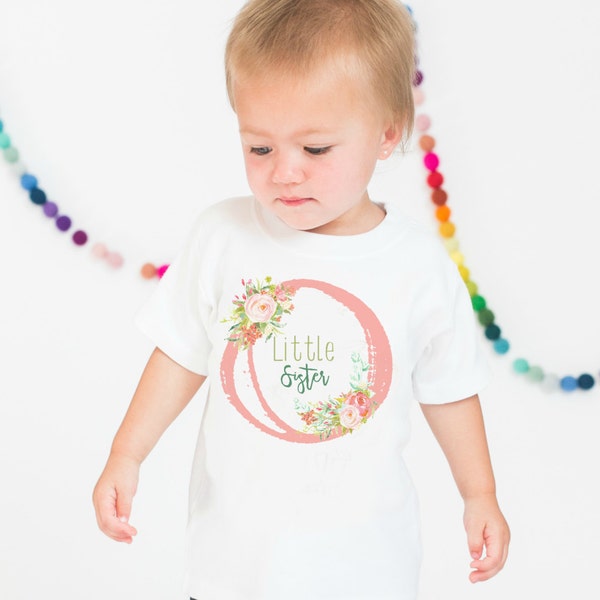 Little Sister Shirt, Kids Shirt, Little Sister Kids Shirt, New Little Sister, Sibling Shirt Set, Max and Mae Kids Clothing