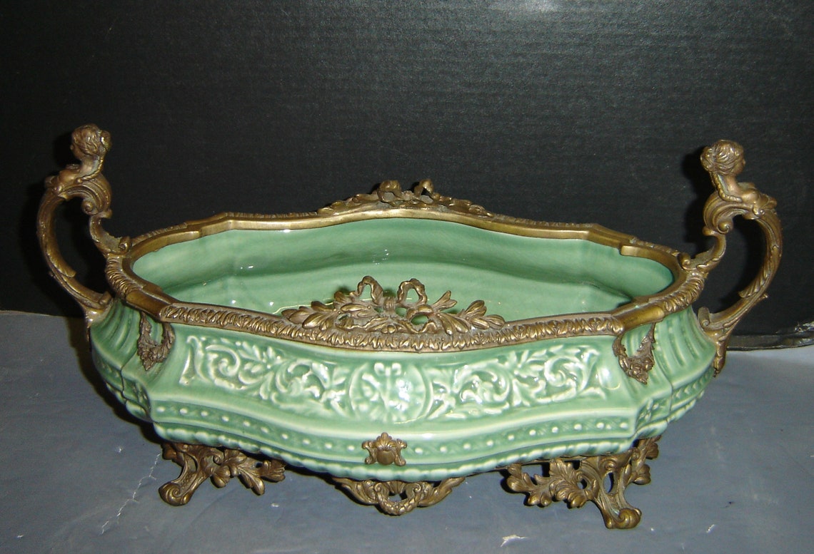 Exceptional Antique Chinese Bronze Mythology Figural Nude Lady image 1