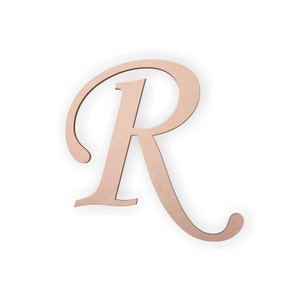 Holz Monogramm Buchstabe R Gross Oder Klein Etsy