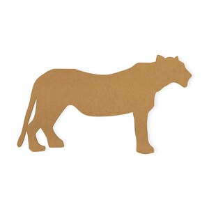 Puma, recortado, arte de pared, decoración del hogar, colgante de pared, cortado de cartón de calidad, disponible de 5 a 42 pulgadas