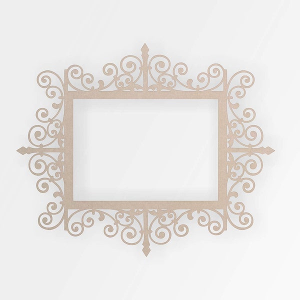 Decorative Frame - Cut Out, Wall Art, Wall Decor, Home Decor, Wall Hanging, Cut From Quality Cardboard, Available from 5 to 42 Inches