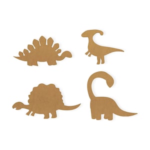 Grupo Baby Dino - recorte, decoração de dinossauro, decoração de quarto infantil, papelão de qualidade e disponível de 12 a 42 polegadas de comprimento