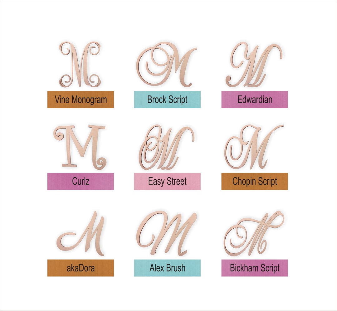 Wooden Letter M, Large Wall Decor (bedroom, Wreath Accent) - Etsy