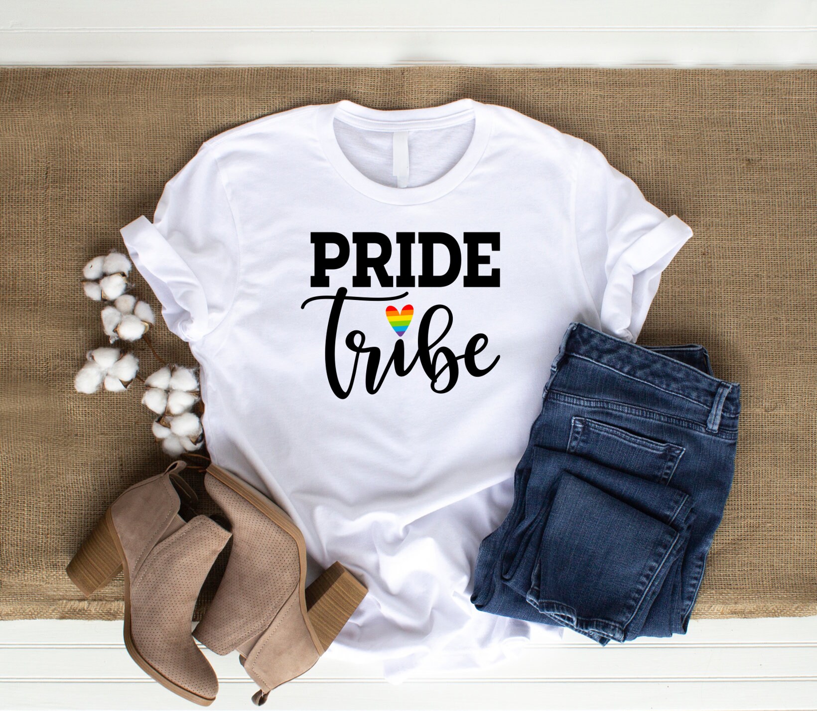 Pride Tribe Unisex Adult T-shirt Matching Pride Apparel - Etsy