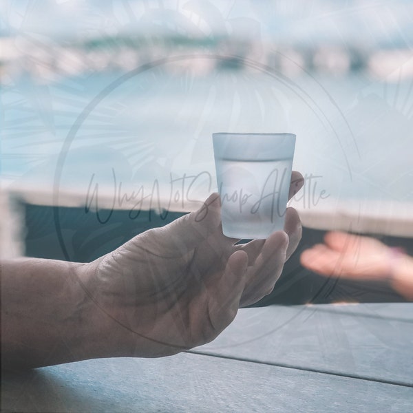 Frosted Shot Glass Mock Up | Mock Up | Shot Glass Mock Up | 2 oz Shot Glass | Shot Glass Etsy Photo |