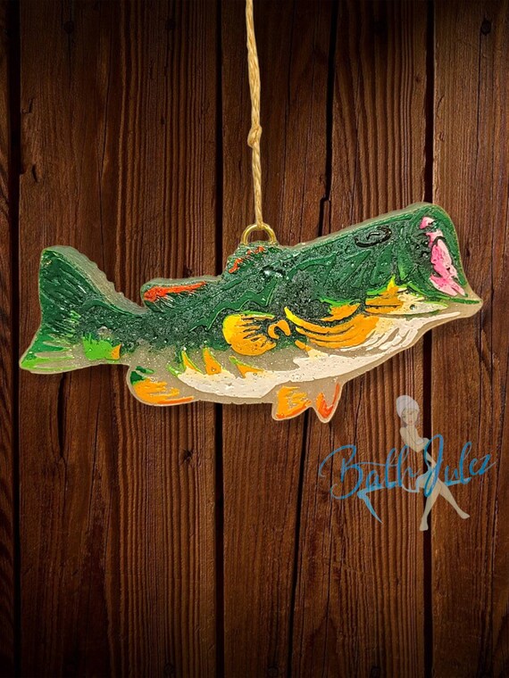 Bass Fish Freshie Car Air Freshener Etsy UK