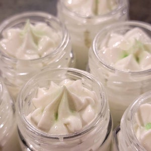 2 oz Whipped body butter - Sample Size Jars - moisturizing, rejuvenating,  replenishing